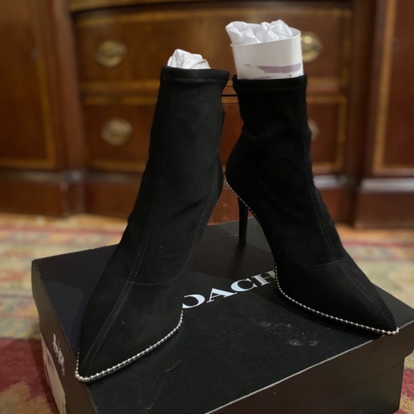 Coach suede Whitny bootie - Picture 2 of 6